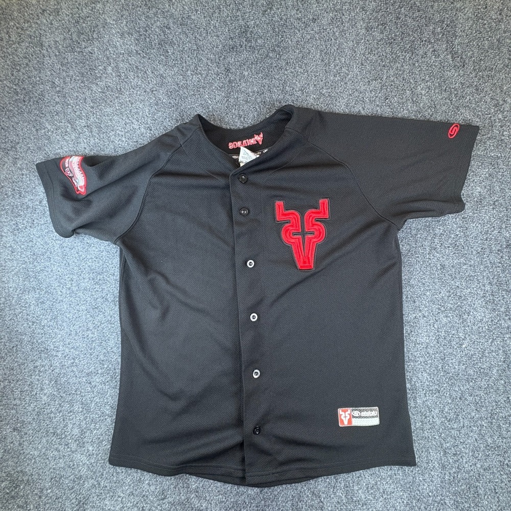 El Siglo Venados De Mazatlan Baseball Jersey Mens Black 2019-2020 Button Front